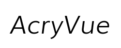 AcryVue - logo